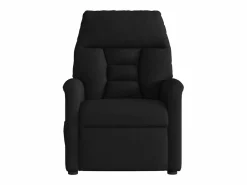 Hot Sillón de relax | Sillón reclinable de masaje de tela SHL8372 Negro
