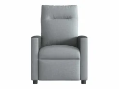 Sillón de relax | Sillón reclinable de masaje eléctrico tela claro SHL3741