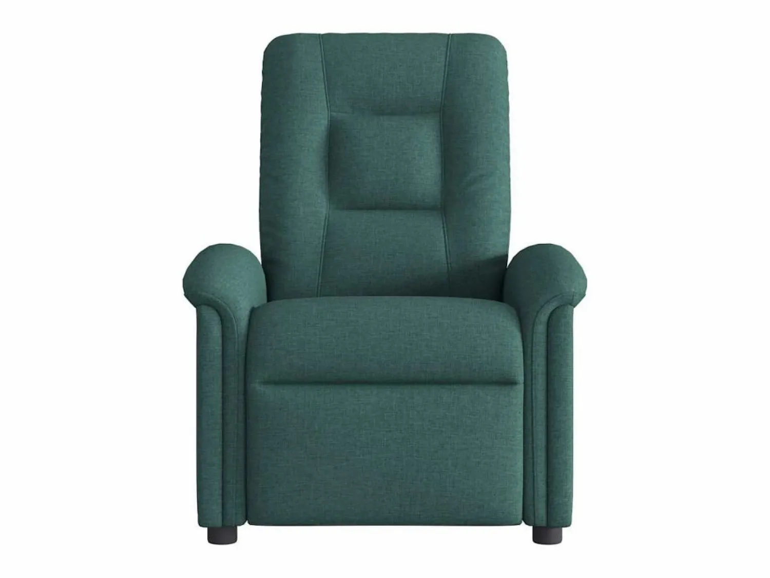 Sillón de relax | Sillón reclinable de masaje eléctrico tela verde oscuro SHL8429
