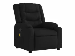 Clearance Sillón de relax | Sillón reclinable de masaje de tela SHL6995 Negro
