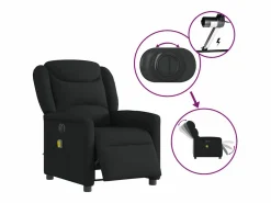 Sillón de relax | Sillón reclinable de masaje eléctrico tela SHL5765