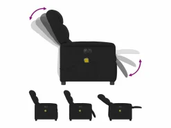 Sillón de relax | Sillón reclinable de masaje eléctrico tela SHL5765