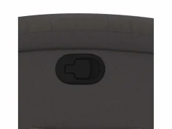 Outlet Sillón de relax | Sillón reclinable de cuero auténtico SHL2592 Gris