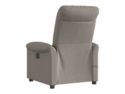 Online Sillón de relax | Sillón reclinable de masaje eléctrico tela gris taupe SHL5811 Topo