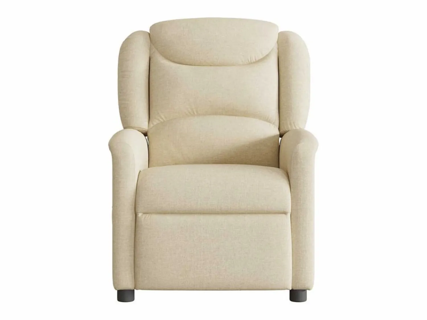 Clearance Sillón de relax | Sillón reclinable de tela SHL4949 Crema