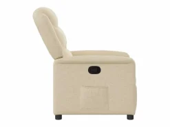 Clearance Sillón de relax | Sillón reclinable de tela SHL4949 Crema
