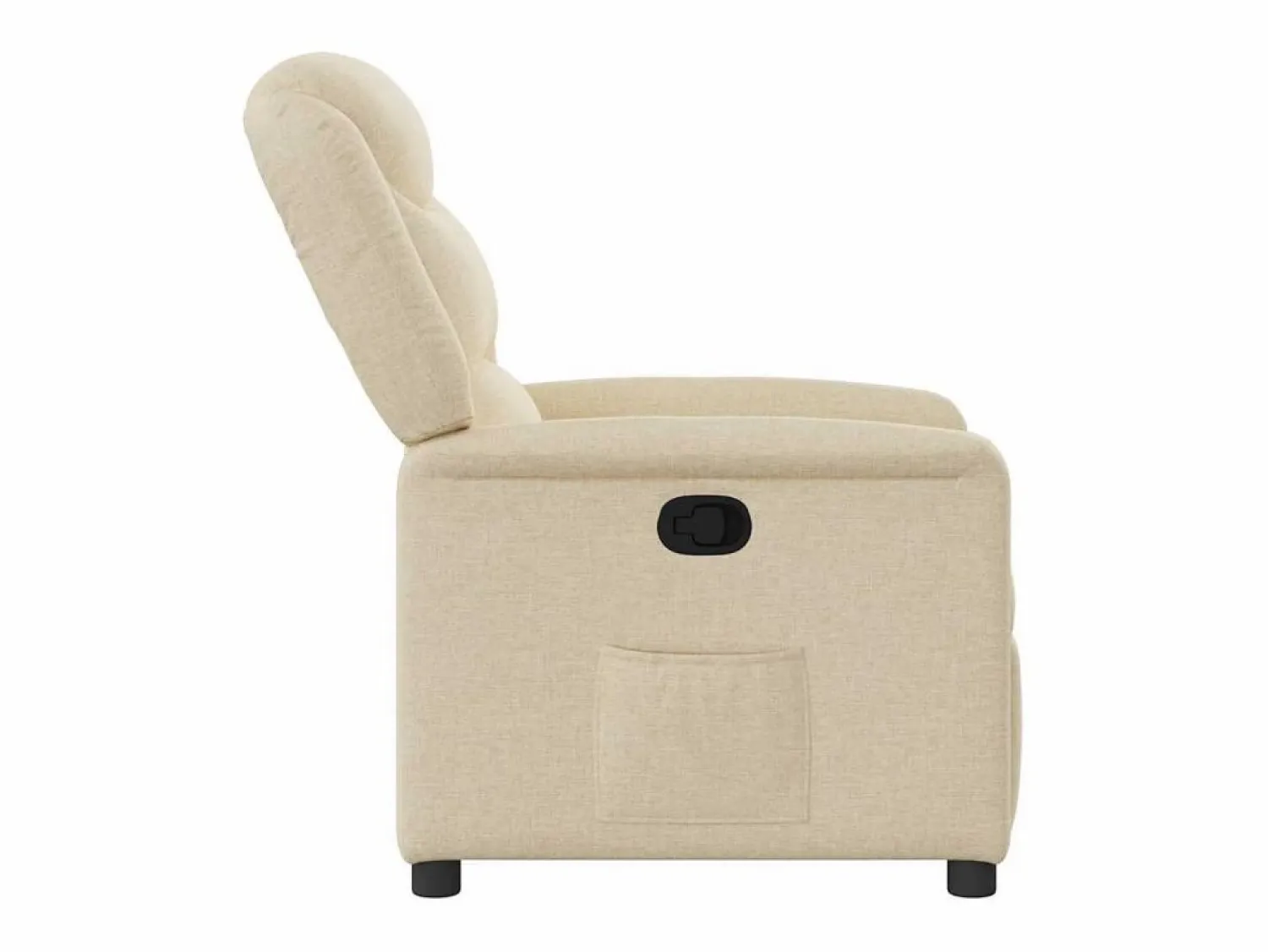 Clearance Sillón de relax | Sillón reclinable de tela SHL4949 Crema