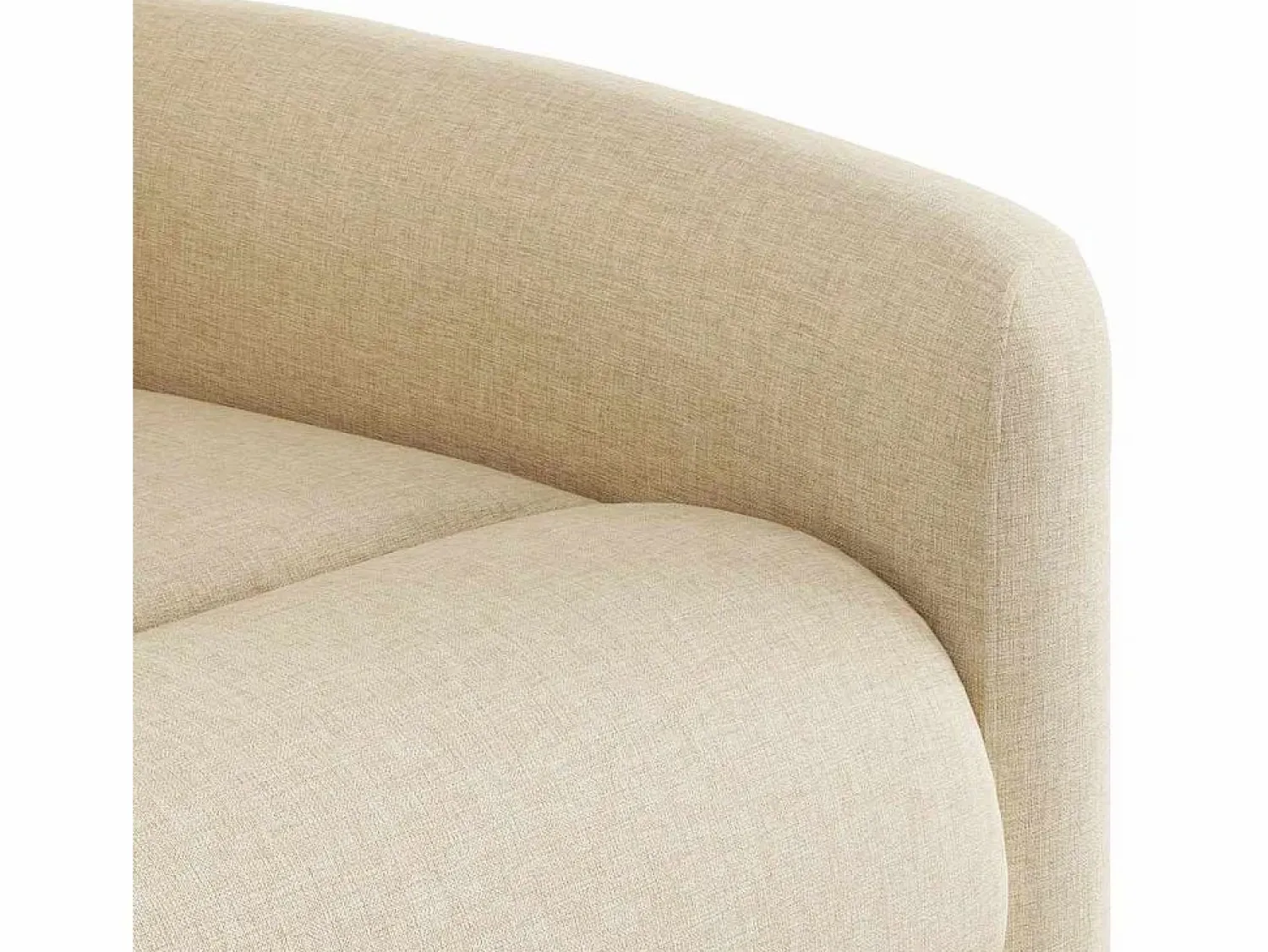 Clearance Sillón de relax | Sillón reclinable de tela SHL4949 Crema
