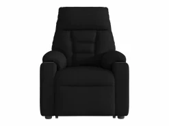 Discount Sillón de relax | Sillón reclinable de masaje elevable tela SHL3021 Negro