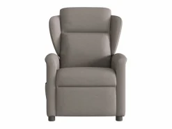 Best Sillón de relax | Sillón reclinable de masaje eléctrico tela gris taupe SHL3535 Topo