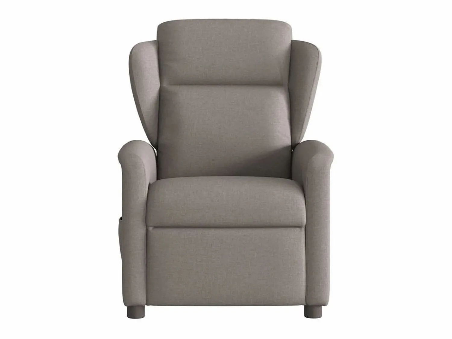 Best Sillón de relax | Sillón reclinable de masaje eléctrico tela gris taupe SHL3535 Topo