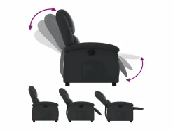 Sillón de relax | Sillón reclinable de cuero auténtico SHL2473
