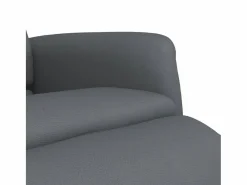 New Sillón de relax | Sillón reclinable con reposapiés cuero sintético SHL2573 Gris