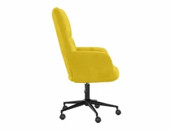 Online vidaxl Sillón de relax de terciopelo mostaza Amarillo