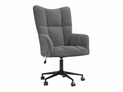 Clearance vidaxl Sillón de relax de terciopelo oscuro Gris