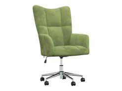 Clearance Sillón de relax de terciopelo claro Silla De Escritorio