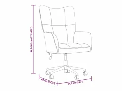Sale Sillón de relax de terciopelo Silla De Escritorio