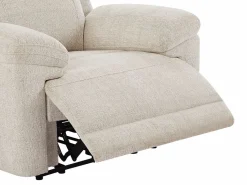 Clearance Vente-unique Sillón de relax eléctrico de tela KELUNO Beige