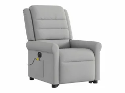 Discount Sillón de salón | Silla | Sillón de masaje eléctrico reclinable elevable tela nube SHL2831 Gris