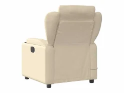 Online Sillón de salón | Silla | Sillón de masaje reclinable de tela SHL2952 Crema