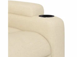 Online Sillón de salón | Silla | Sillón de masaje reclinable de tela SHL2952 Crema
