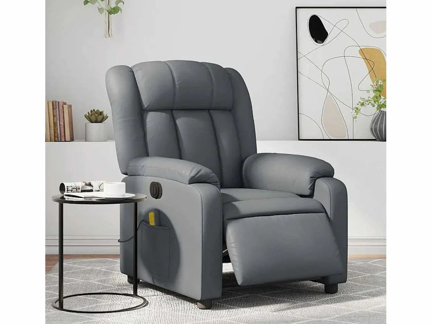 Outlet Sillón de salón | Silla | Sillón de masaje reclinable eléctrico cuero sintético SHL7935 Sillón De Masaje