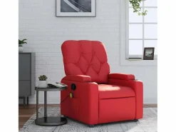 Sillón de salón | Silla | Sillón de masaje reclinable cuero sintético SHL3091