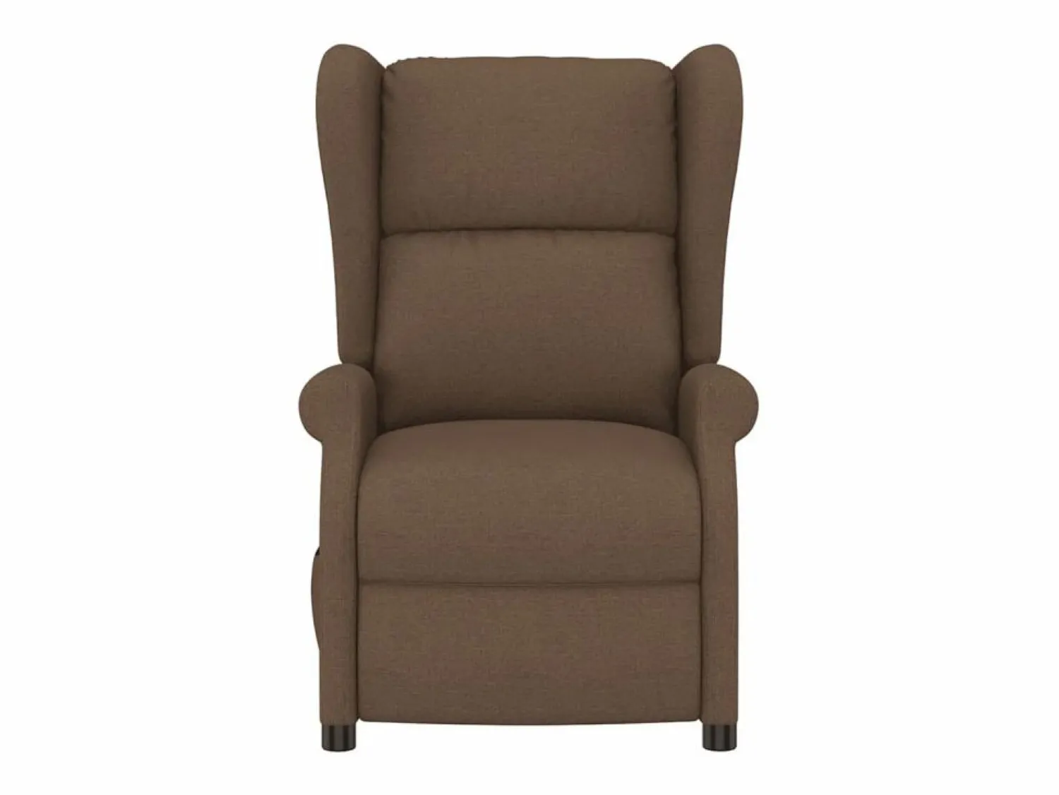 Online Sillón de salón | Silla | Sillón orejero reclinable eléctrico tela marrón SHL5999 Marru00f3n
