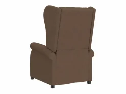 Online Sillón de salón | Silla | Sillón orejero reclinable eléctrico tela marrón SHL5999 Marru00f3n