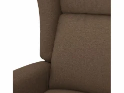 Online Sillón de salón | Silla | Sillón orejero reclinable eléctrico tela marrón SHL5999 Marru00f3n