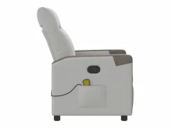 Hot Sillón de salón | Silla | Sillón de masaje reclinable de tela nube SHL8277 Gris