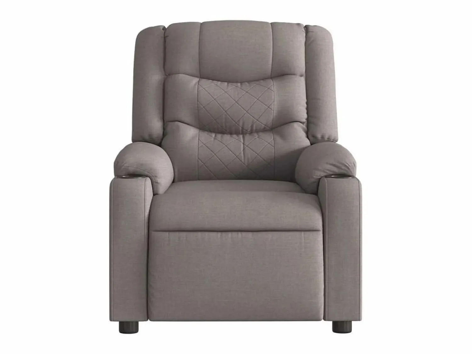 Sale Sillón de salón | Silla | Sillón de masaje reclinable de tela gris taupé SHL7972 Sillón De Masaje