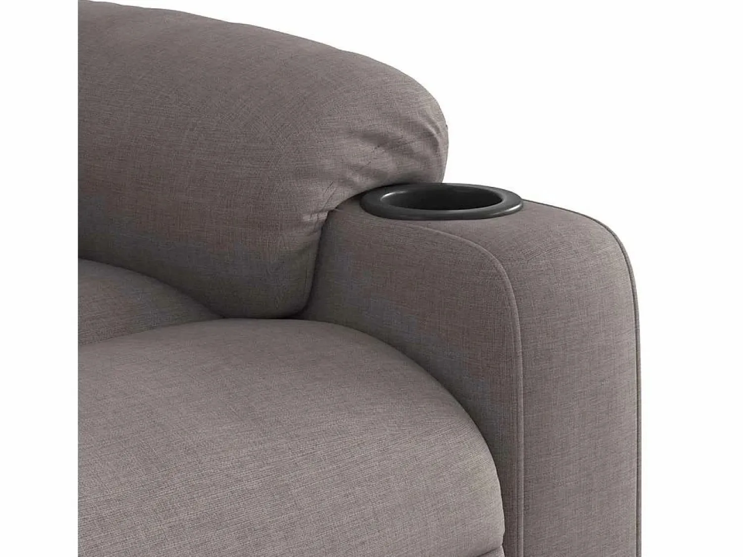 Sale Sillón de salón | Silla | Sillón de masaje reclinable de tela gris taupé SHL7972 Sillón De Masaje