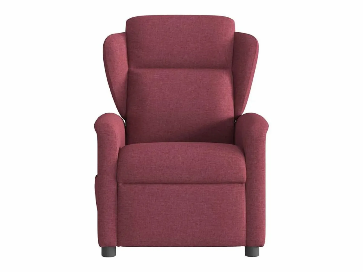 Sale Sillón de salón | Silla | Sillón de masaje reclinable de tela color vino tinto SHL9983 Rojo