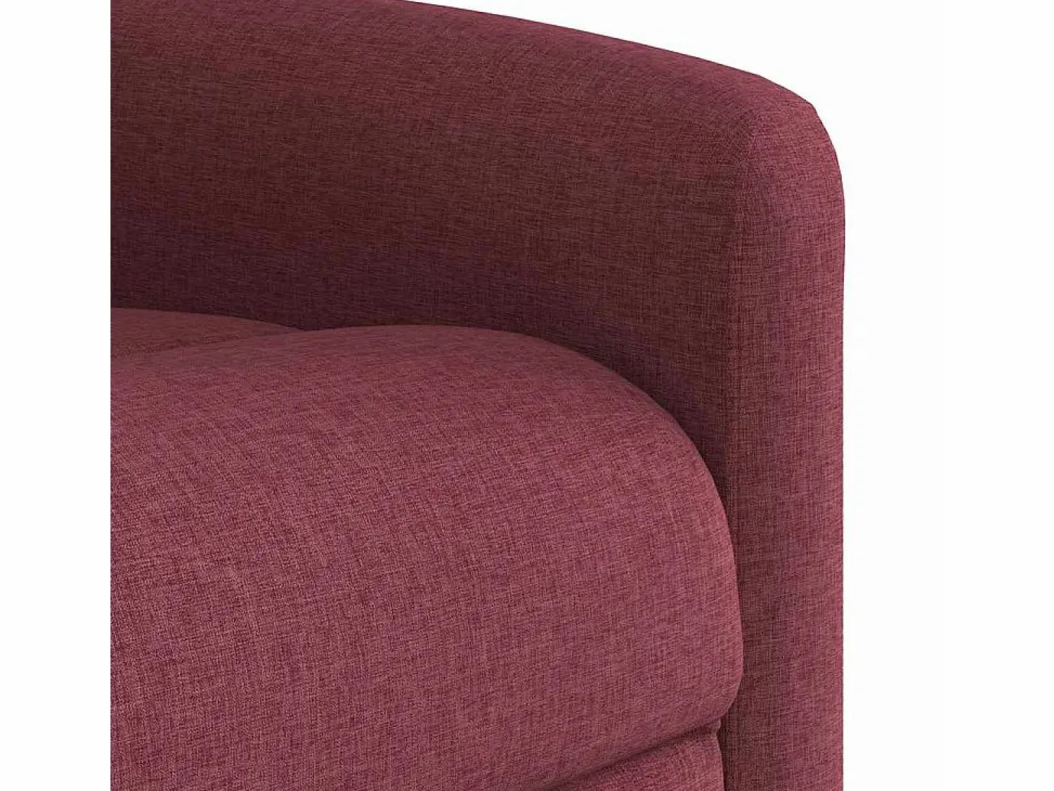 Sale Sillón de salón | Silla | Sillón de masaje reclinable de tela color vino tinto SHL9983 Rojo