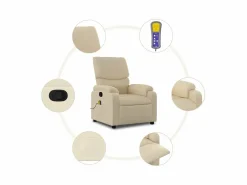 Online Sillón de salón | Silla | Sillón de masaje reclinable de tela SHL8021 Sillón De Masaje
