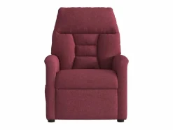 Sillón de salón | Silla | Sillón de masaje reclinable eléctrico tela tinto SHL7418 Sillón De Masaje