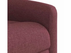 Sillón de salón | Silla | Sillón de masaje reclinable eléctrico tela tinto SHL7418 Sillón De Masaje