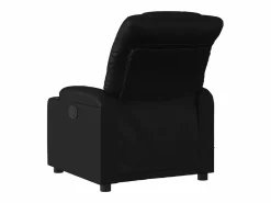 Outlet Sillón de salón | Silla | Sillón de masaje reclinable eléctrico cuero sintético SHL4849 Negro