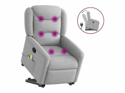 Best Sillón de salón | Silla | Sillón de masaje reclinable de pie de tela nube SHL9179 Sillón De Masaje