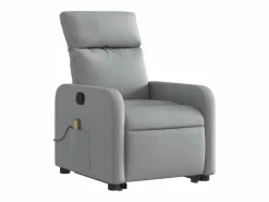 Sale Sillón de salón | Silla | Sillón de masaje reclinable de pie de tela claro SHL5008 Sillón De Masaje