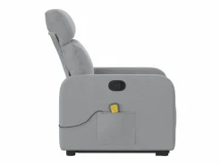 Sale Sillón de salón | Silla | Sillón de masaje reclinable de pie de tela claro SHL5008 Sillón De Masaje