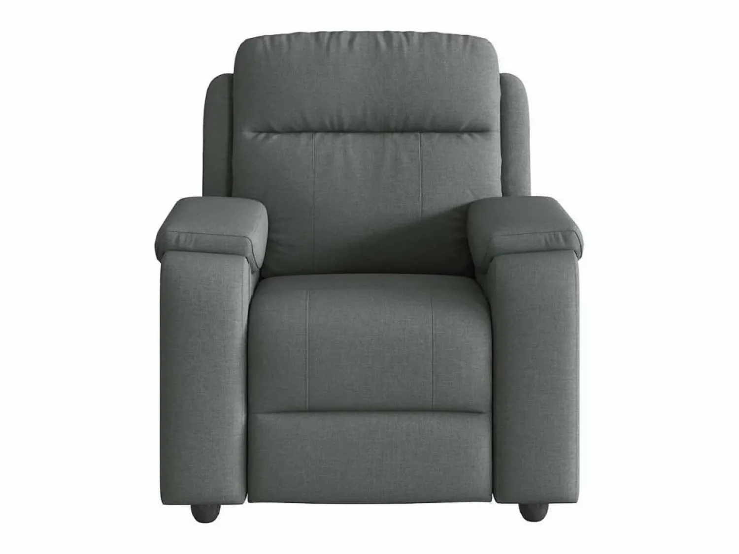 Sillón de salón | Silla | Sillón de masaje reclinable de tela gris oscuro SHL8546