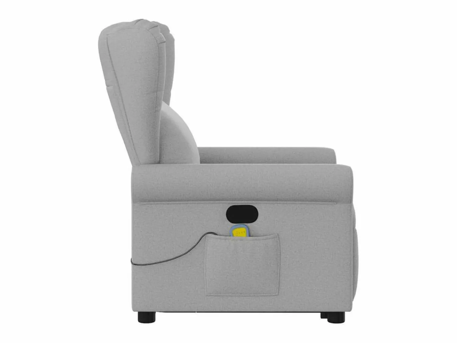 Sillón de salón | Silla | Sillón de masaje reclinable de pie de tela nube SHL6599