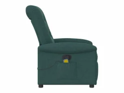 Outlet Sillón de salón | Silla | Sillón de masaje reclinable de tela verde oscuro SHL2651 Sillón De Masaje