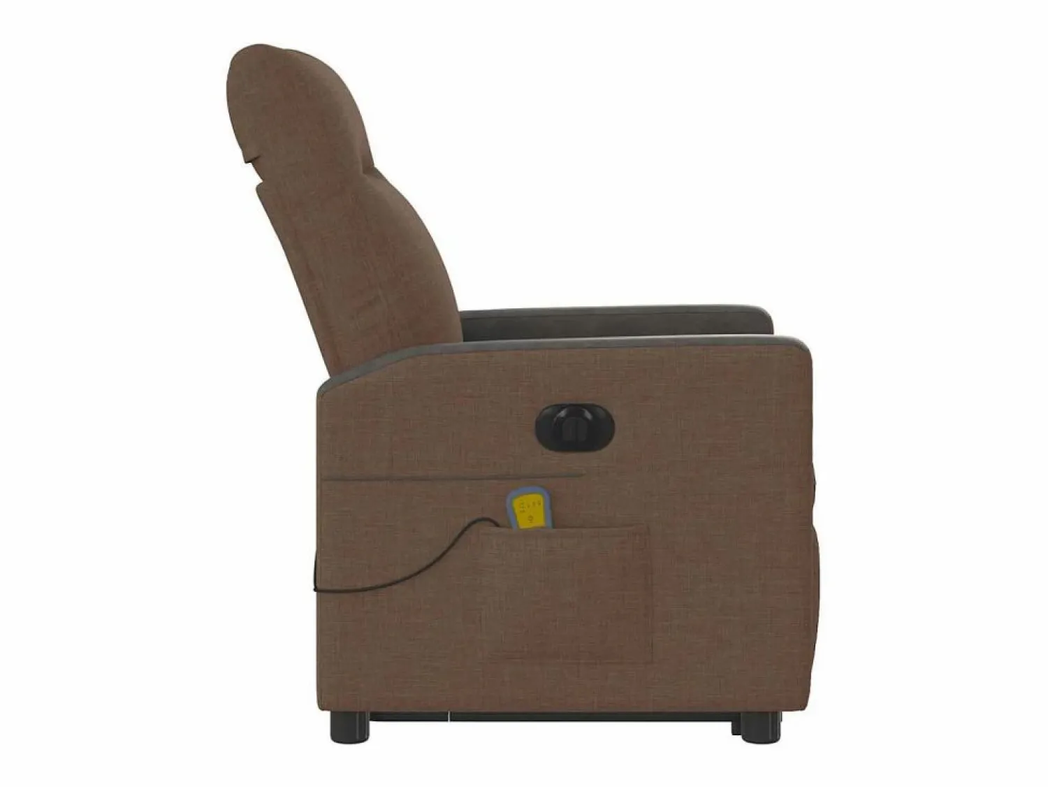 Sale Sillón de salón | Silla | Sillón de masaje eléctrico reclinable elevable tela marrón SHL4706 Sillón De Masaje