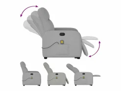 Outlet Sillón de salón | Silla | Sillón de masaje reclinable de pie de tela nube SHL7504 Sillón De Masaje