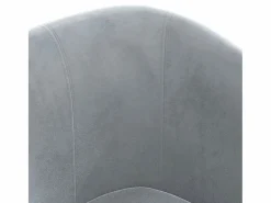 Sale Sillón de salón | Silla de relax con taburete terciopelo gris oscuro SHL5696 Sillón Estilo Cabriolet
