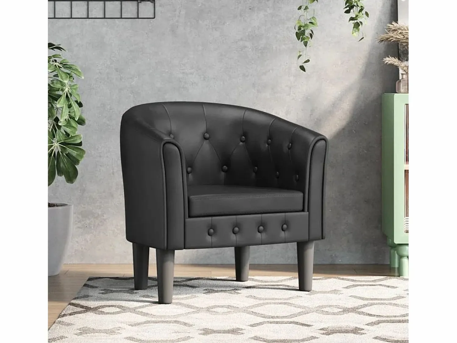 Best Sillón de salón cuero sintético SHL8232 Sillón Estilo Cabriolet