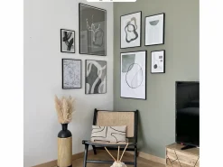 Online Rendez-Vous Déco Sillón de teca negra y ratán natural - Kilka Negro